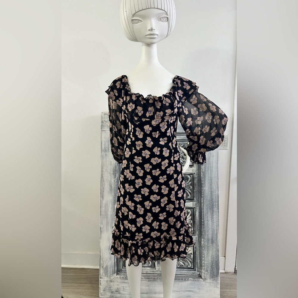 vintage 1970s dress Size 6
